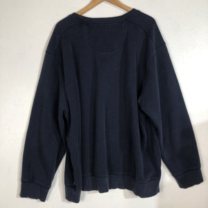 Izod Sweatshirt Men’s Size 3XL Color Blue Long Sleeve Heavyweight (Soft)