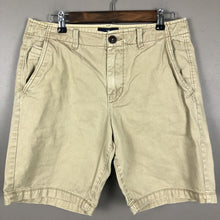 Load image into Gallery viewer, American Eagle Men’s Chino Shorts Size 31w Beige Heavy Casual