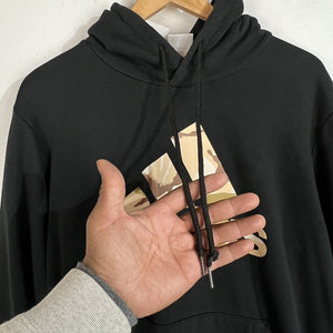 Adidas Hoodie Men’s Size Large (LT) Color Black (Camo Logo) Long Sleeve