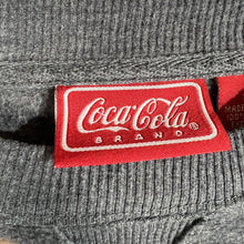 Load image into Gallery viewer, Coca Cola Sweatshirt Adult Size Large (11/13 ) Gray Long Sleeve (Soft Material)