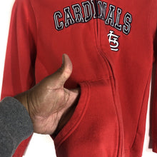 Load image into Gallery viewer, Adidas St. Louis Cardinals Full Zip Hoodie Youth Size Medium (10/12) Heavyweight