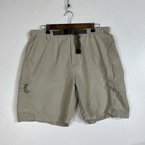 Columbia Mens Shorts Size 34 Color Khaki PreOwned