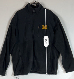 Columbia Men’s Mizzou Jacket Size XL Black Full Zip (Pre-Owned)