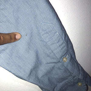 Ralph Lauren Button Down Shirt Mens Size Large Color Blue