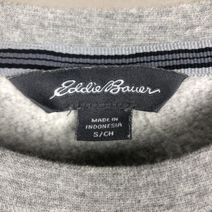Eddie Bauer Men’s Sweatshirt Size Small Gray Long Sleeve Pullover