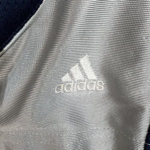Adidas Mens Basketball Shorts Medium Blue Drawstring Pre Owned