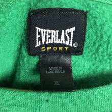 Load image into Gallery viewer, Everlast Pullover Sweatshirt Adult XL Green Long Sleeve Casual