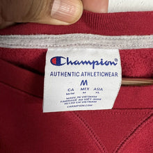 Load image into Gallery viewer, Champion Women’s Sweatshirt Size M Red (Pre-Owned) Pullover