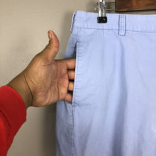 Load image into Gallery viewer, Brooks Brothers 346 Men’s Chino Shorts Size 33w Blue Casual