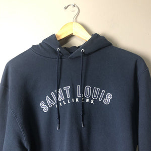Champion Saint Louis Bilikens Men’s Hoodie Size Medium Blue Long Sleeve Pullover