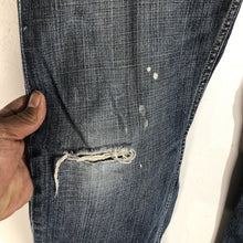 Load image into Gallery viewer, Levis 559 Jeans Men’s Size 38W 32L Medium Wash Red Tag (Some Distressing)