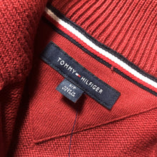 Load image into Gallery viewer, Tommy Hilfiger Sweater Men’s Size Small Color Maroon/Gray/Blue