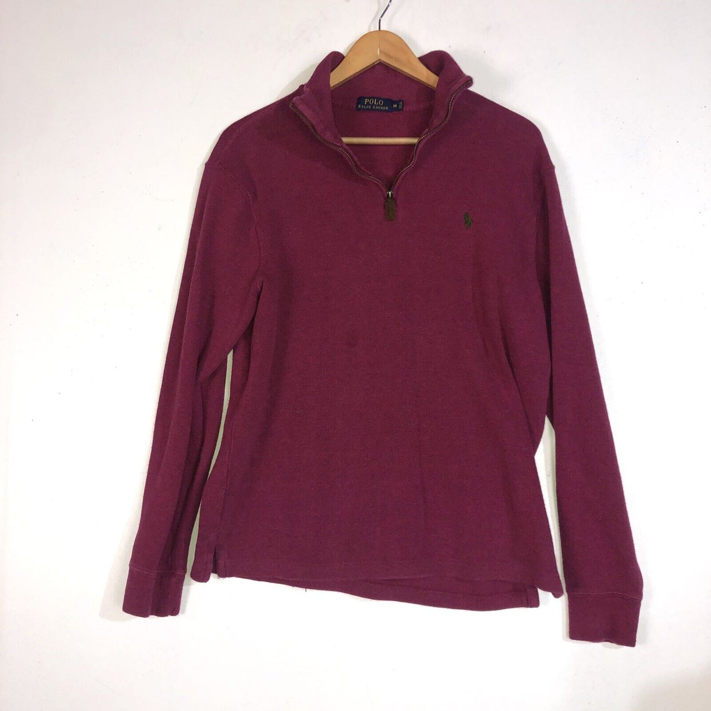 Polo by Ralph Lauren Sweater Mens Size Medium Color Red