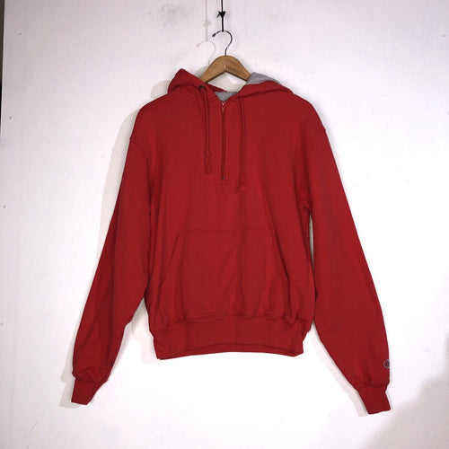 Champion Pullover Hoodie mens Size Medium Color Red