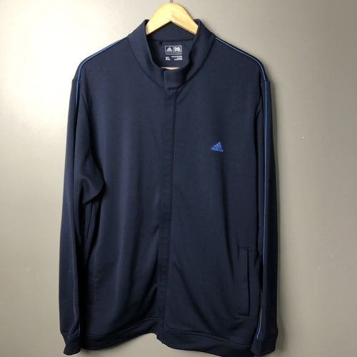 Adidas Full Zip Golf Jacket Men’s XL Blue Long Sleeve