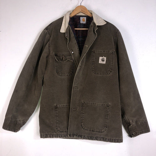 Carhartt Jacket Mens Size Large Color Brown Heavyweight Lined