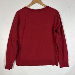 Champion Women’s Sweatshirt Size M Red (Pre-Owned) Pullover