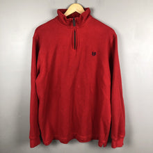 Load image into Gallery viewer, Chaps Men’s Pullover Sweater Men’s Size Large Red Long Sleeve Casual
