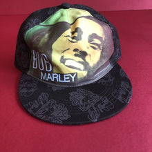 Load image into Gallery viewer, Bob Marley Snap Back Hat
